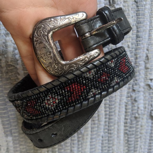 Vintage Accessories - Reposh: beaded Western belt